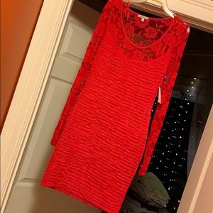 Charlotte Russe mini lace dress